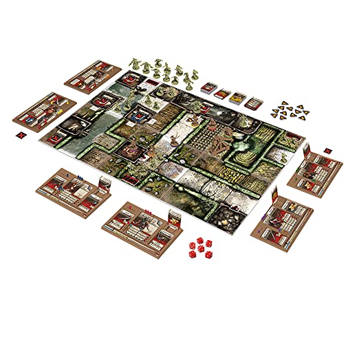 Zombicide Green Horde Board Game (Base) | Strategy Cooperative Game for Teens and Adults | Zombie Board Game | Ages 14+ | 1-6 Players | Avg. Playtime 1 Hour | Made by CMON
