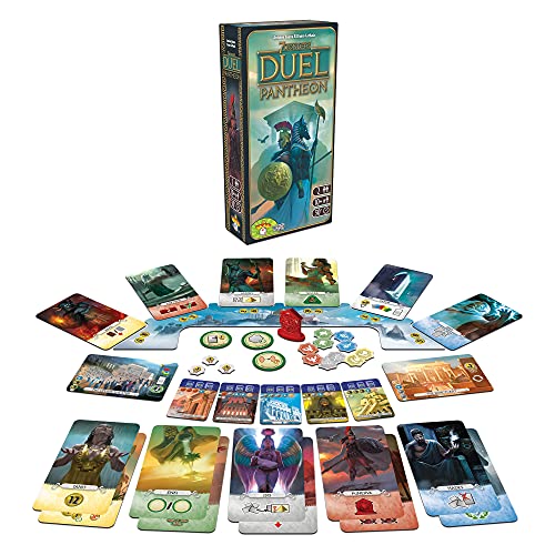 7 Wonders: Duel Pantheon Expansion Card Game (2 Players)